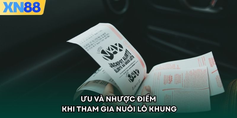Ưu và nhược điểm khi tham gia nuôi lô khung